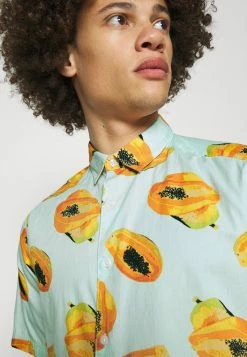 Only & Sons Herren ONSKANE LIFE FRUIT SHIRT - Hemd - Blue Glow -Only & Sons Geschäft 3c34bbca1f574cdd96626cb17cf614ea