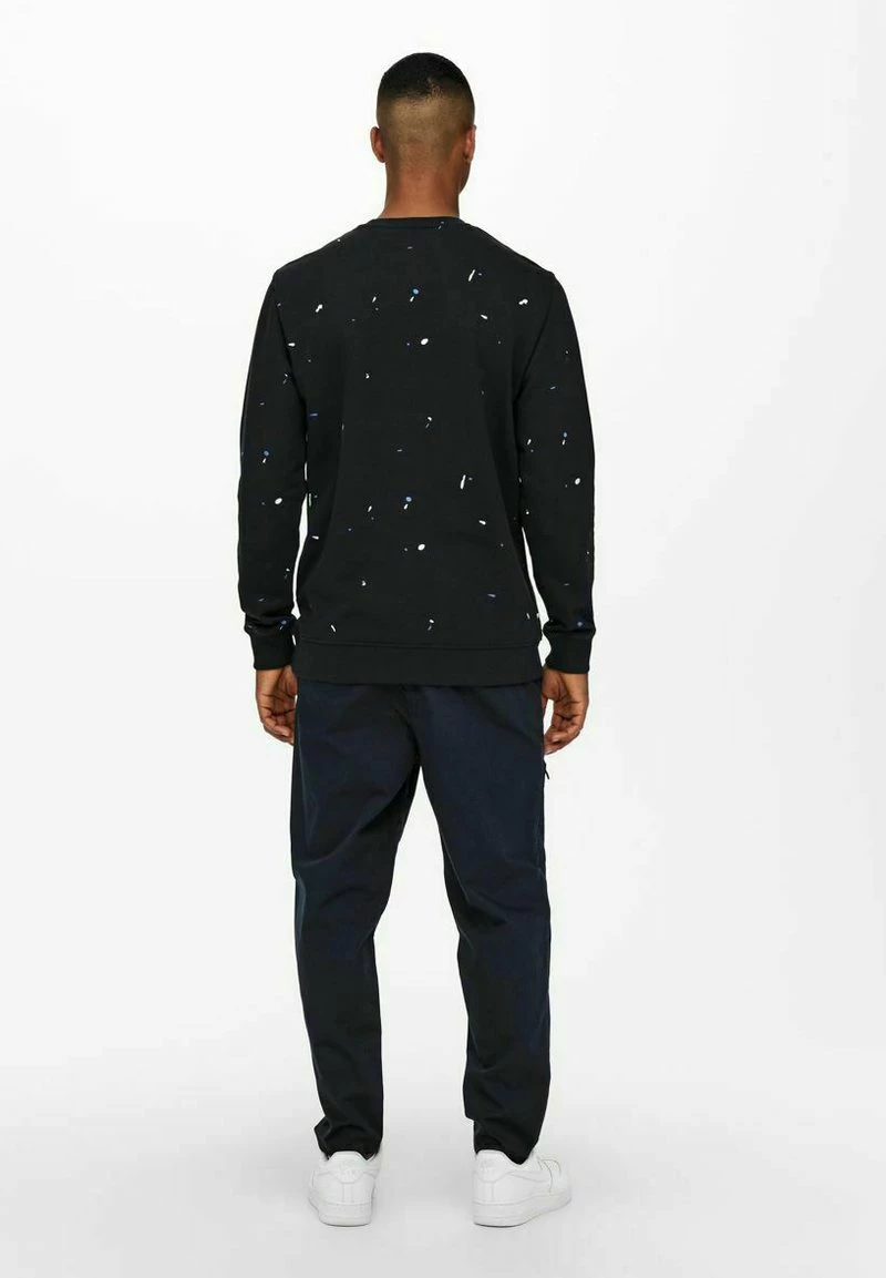 Only & Sons Sweatshirt - Dark Navy | Herren 3 Only & Sons Sweatshirt - Dark Navy | Herren – Bild 3