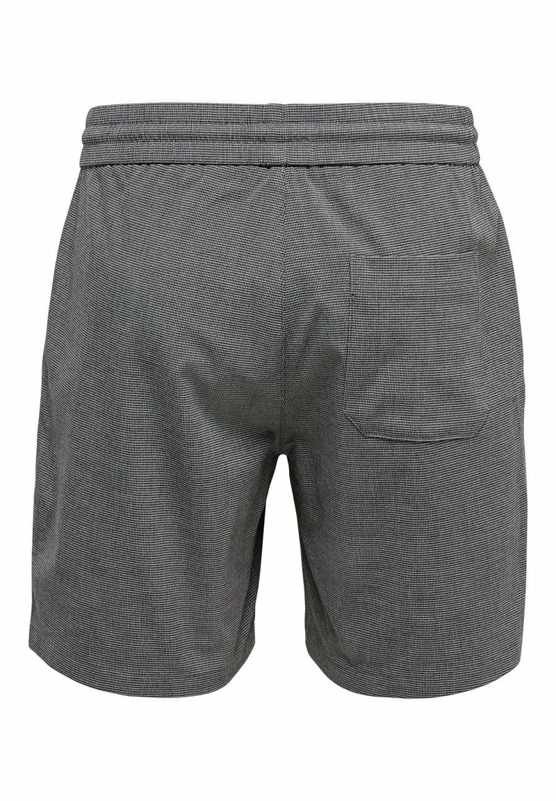 Only & Sons Herren Shorts - Light Grey Melange 6 Only & Sons Herren Shorts - Light Grey Melange – Bild 6