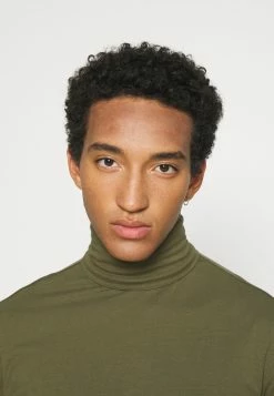 Only & Sons Herren ONSMICHAN SLIM ROLLNECK TEE - Langarmshirt - Olive Night -Only & Sons Geschäft 3fb6895897504034878bcac3306bcd31