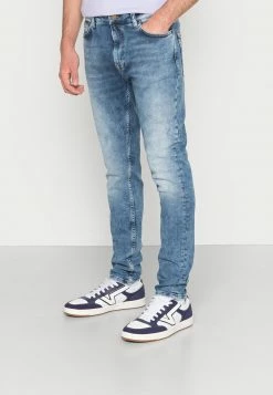 Only & Sons Herren ONSDRAPER TAP WASHED - Jeans Tapered Fit - Blue Denim