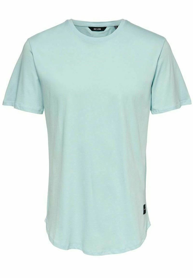 Only & Sons Herren T-Shirt Basic - Blue Glow 4 Only & Sons Herren T-Shirt Basic - Blue Glow – Bild 4