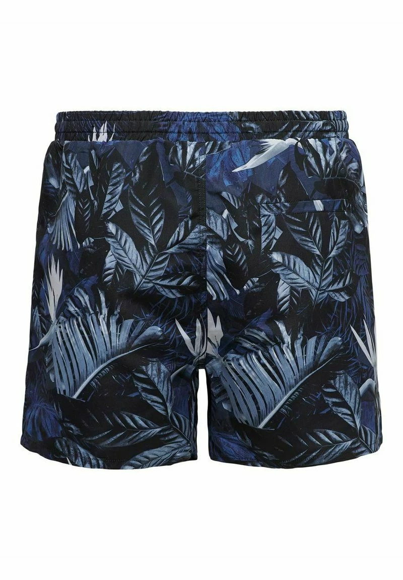 Only & Sons GEMUSTERTE - Badeshorts - Dark Navy | Herren 6 Only & Sons GEMUSTERTE - Badeshorts - Dark Navy | Herren – Bild 6