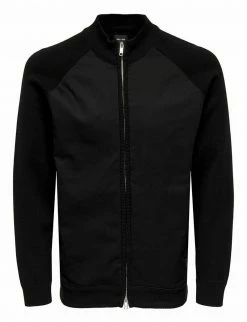 Only & Sons Herren REISSVERSCHLUSS - Strickjacke - Black -Only & Sons Geschäft 40c6753306b14e56852b0d1d9f24d132