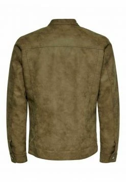 Only & Sons Herren ONSJASPER - Kunstlederjacke - Kangaroo -Only & Sons Geschäft 4114c05043af459d9ff969e51d9666ae