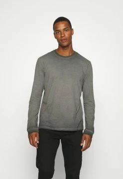 Only & Sons Herren ONSMILLENIUM LIFE WASHED TEE - Langarmshirt - Black