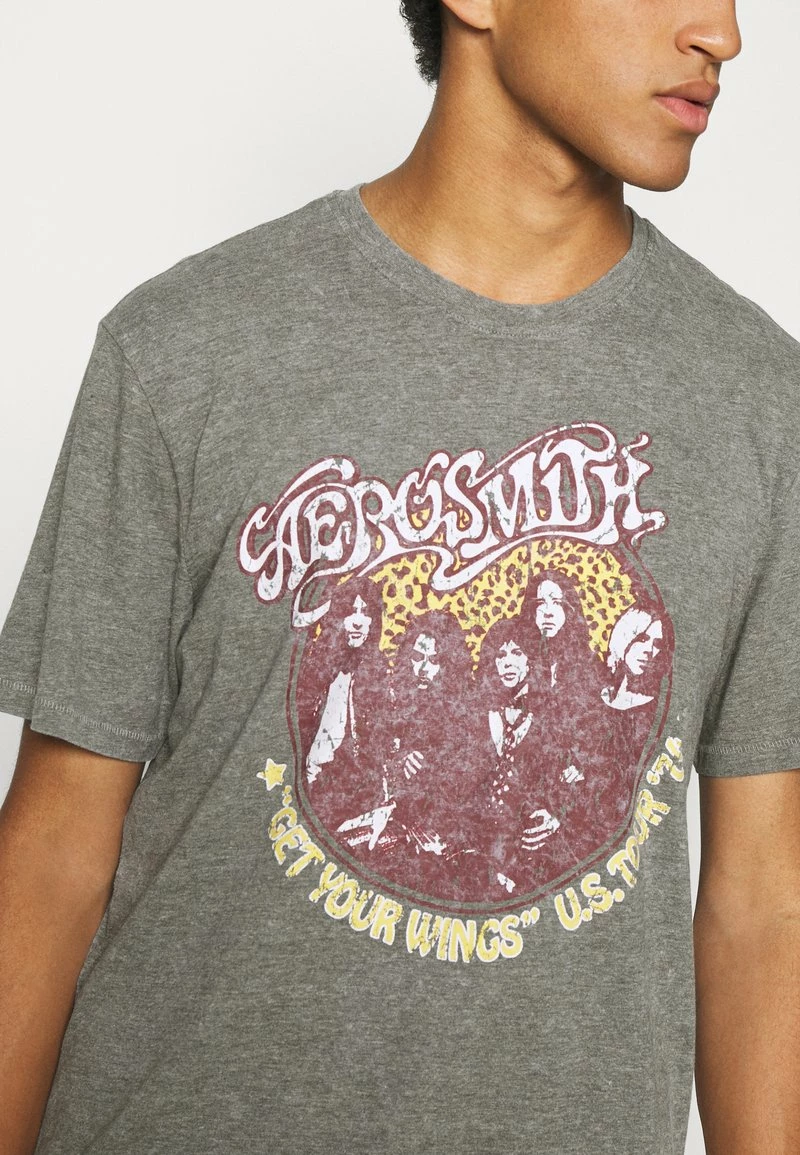 Only & Sons Herren ONSAEROSMITH LIFE - T-Shirt Print - Medium Grey Melange 6 Only & Sons Herren ONSAEROSMITH LIFE - T-Shirt Print - Medium Grey Melange – Bild 6