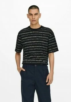 Only & Sons Herren RELAXED FIT - T-Shirt Print - Dark Navy