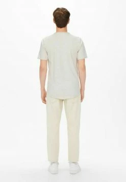 Only & Sons ONSBENNE - T-Shirt Basic - Glacier Gray | Herren -Only & Sons Geschäft 4379945f5c484f5384072fa3262dfede