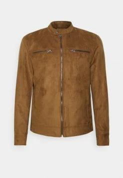 Only & Sons ONSWILLOW JACKET - Kunstlederjacke - Cognac | Herren