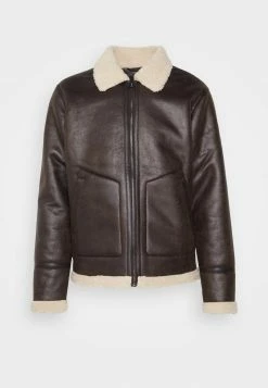 Only & Sons Herren ONSBEN AVIATOR - Kunstlederjacke - Demitasse -Only & Sons Geschäft 460ad8454ebc43548b45d56261b55c9d