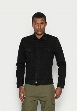 Only & Sons Herren ONSCOME TRUCKER - Jeansjacke - Black Denim