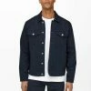 Only & Sons Herren Jeansjacke - Dark Navy