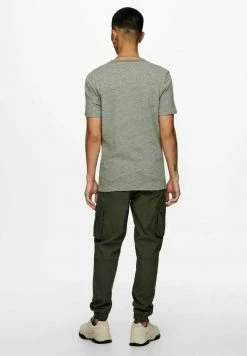 Only & Sons ONSALBERT LIFE NEW - T-Shirt Basic - Pelican | Herren -Only & Sons Geschäft 49262b09d6174f169251a52025f178d5