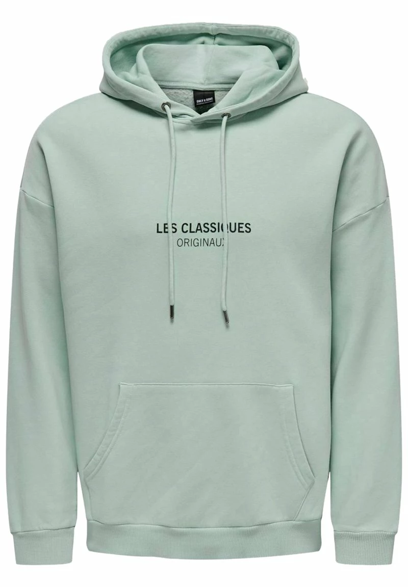 Only & Sons Herren Kapuzenpullover - Gray Violet 1 Only & Sons Herren Kapuzenpullover - Gray Violet