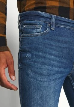 Only & Sons Herren ONSWARP - Jeans Skinny Fit - Blue Denim -Only & Sons Geschäft 498bfd5b3b034c96a18d9f386732b269