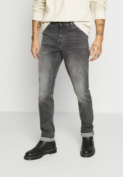 Only & Sons ONSLOOM SLIM ZIP SWEAT GREY - Jeans Slim Fit - Grey Denim | Herren