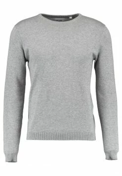 Only & Sons Herren ONSALEX CREW NECK - Strickpullover - Medium Grey Melange -Only & Sons Geschäft 49f54c5a4fc746c8bd8c1be8d5ad73d3