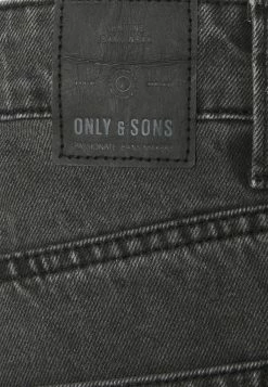 Only & Sons ONSEDGE LOOSE - Jeans Straight Leg - Black Denim | Herren -Only & Sons Geschäft 4a67aa625ead4a7caaab8ede0abec56c