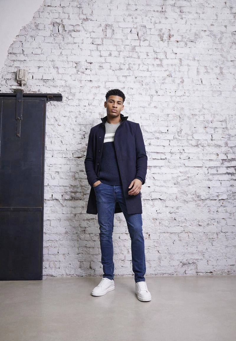 Only & Sons Herren ONSWARP - Jeans Skinny Fit - Blue Denim 1 Only & Sons Herren ONSWARP - Jeans Skinny Fit - Blue Denim