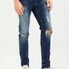 Only & Sons Herren ONSAVI LOOM - Jeans Skinny Fit - Medium Blue Denim