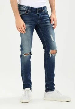Only & Sons Herren ONSAVI LOOM - Jeans Skinny Fit - Medium Blue Denim