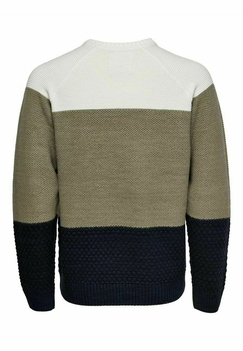 Only & Sons Strickpullover - Cloud Dancer | Herren 7 Only & Sons Strickpullover - Cloud Dancer | Herren – Bild 7