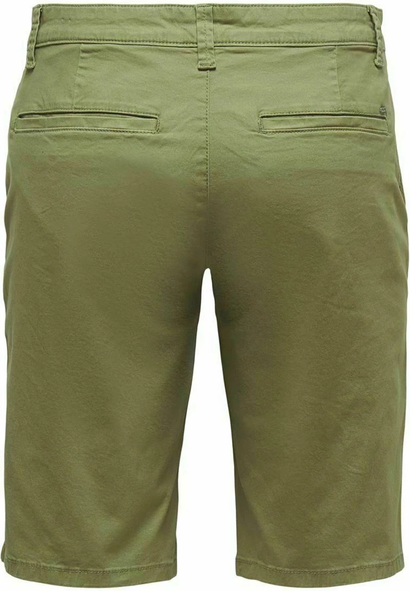 Only & Sons Herren Shorts - Martini Olive 5 Only & Sons Herren Shorts - Martini Olive – Bild 5
