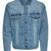 Only & Sons Herren Jeansjacke - Blue Denim