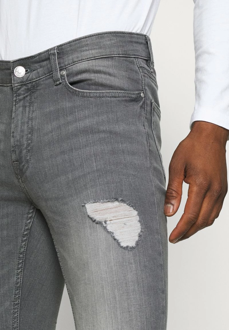 Only & Sons Herren ONSWARP LIFE SKINNY GREYST - Jeans Tapered Fit - Grey Denim 5 Only & Sons Herren ONSWARP LIFE SKINNY GREYST - Jeans Tapered Fit - Grey Denim – Bild 5