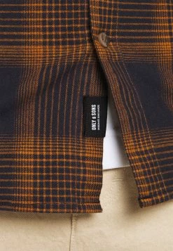 Only & Sons Herren ONSMAI LIFE STRETCH CHECK SHIRT - Hemd - Dark Navy -Only & Sons Geschäft 4eda38021a94470cb23b47ae79c37a9b