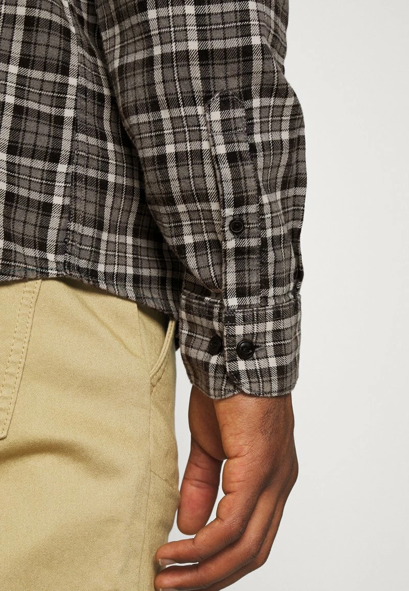 Only & Sons Herren ONSMATTER LIFE CHECK - Hemd - Grey Pinstripe 4 Only & Sons Herren ONSMATTER LIFE CHECK - Hemd - Grey Pinstripe – Bild 4