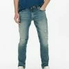 Only & Sons Herren ONSLOOM - Jeans Slim Fit - Blue Denim