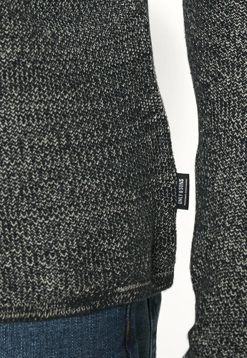 Only & Sons ONSNIKO LIFECREW - Strickpullover - Dark Navy/pelican | Herren 6 Only & Sons ONSNIKO LIFECREW - Strickpullover - Dark Navy/pelican | Herren – Bild 6