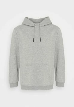 Only & Sons Herren ONSCERES LIFE HOODIE PLUS - Kapuzenpullover - Light Grey Melange