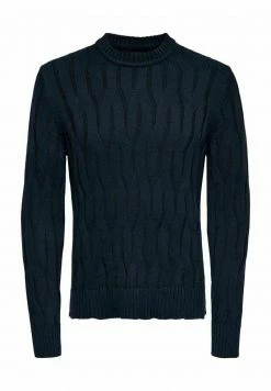 Only & Sons Herren LIFE CABLE - Strickpullover - Dark Navy