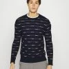 Only & Sons Herren ONSBRUCE LIFE STRIPE - Strickpullover - Dark Navy