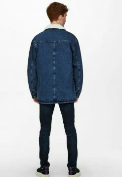 Only & Sons Herren Jeansjacke - Blue Denim -Only & Sons Geschäft 5026a8e2a5584986acd25081e39fbb53