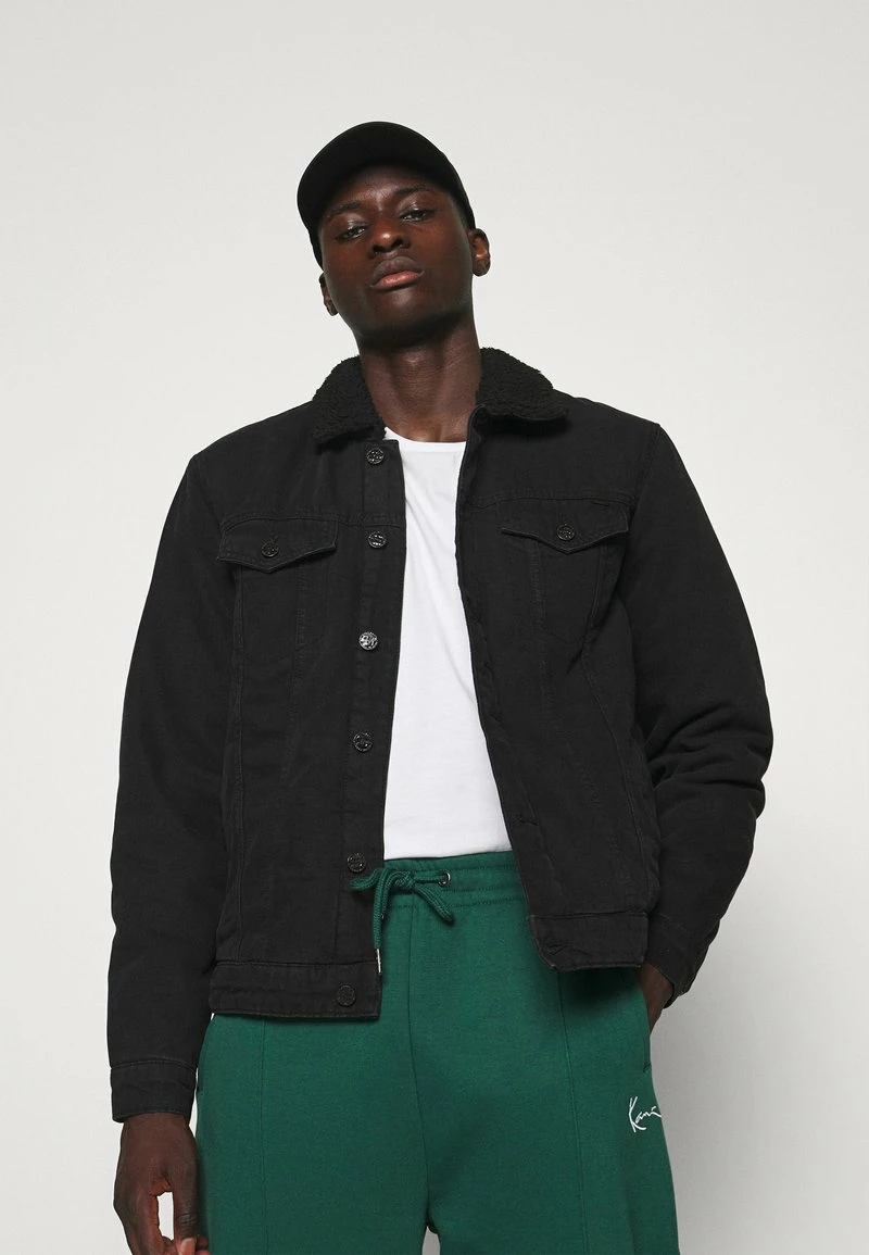 Only & Sons Herren Jeansjacke - Black Denim 4 Only & Sons Herren Jeansjacke - Black Denim – Bild 4