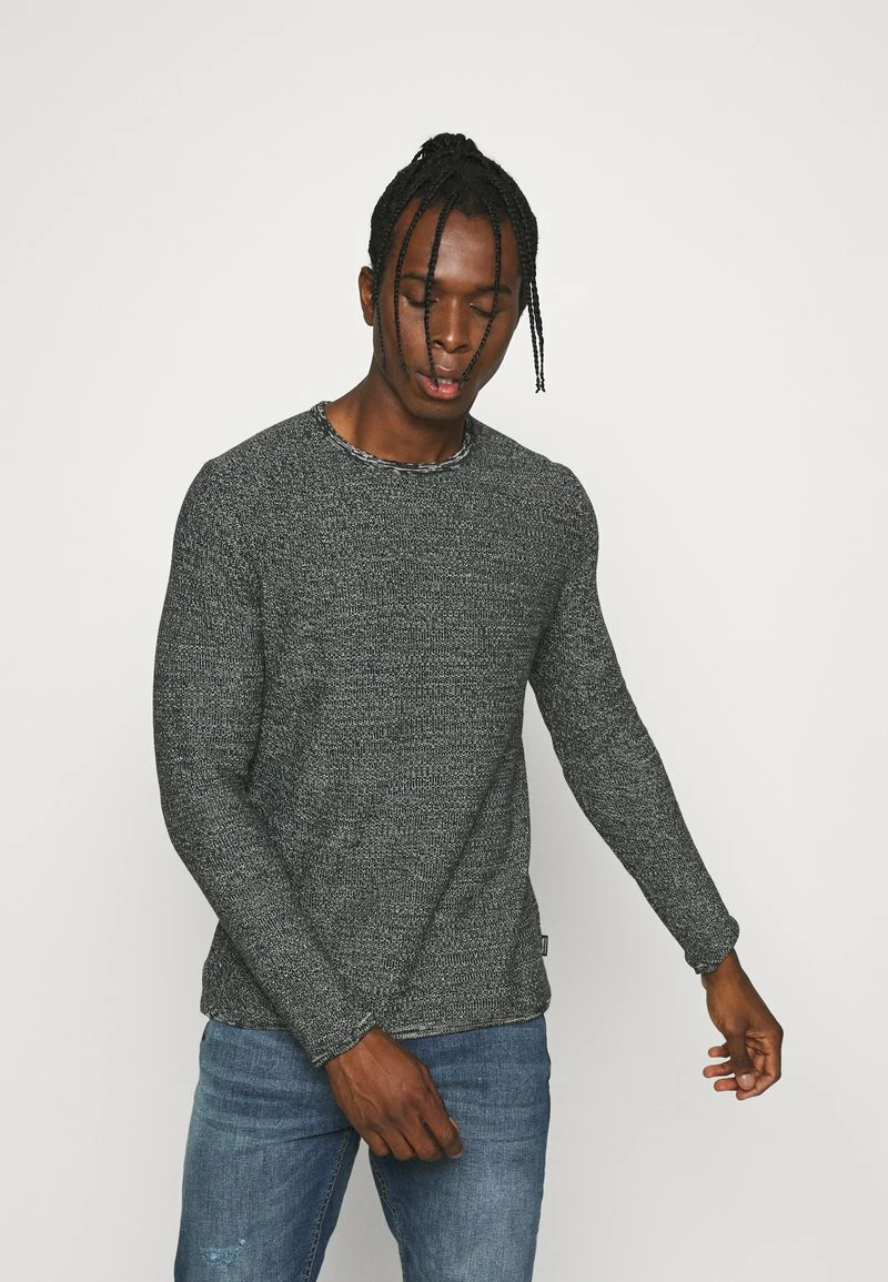 Only & Sons ONSNIKO LIFECREW - Strickpullover - Dark Navy/pelican | Herren 1 Only & Sons ONSNIKO LIFECREW - Strickpullover - Dark Navy/pelican | Herren