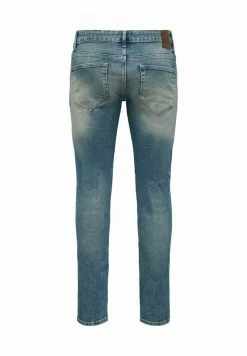 Only & Sons Herren SLIM FIT DESTROYED ONSLOOM STRETCH TAPERED - Jeans Slim Fit - Blau -Only & Sons Geschäft 50b7c275b66846e8b1892b39dc076073