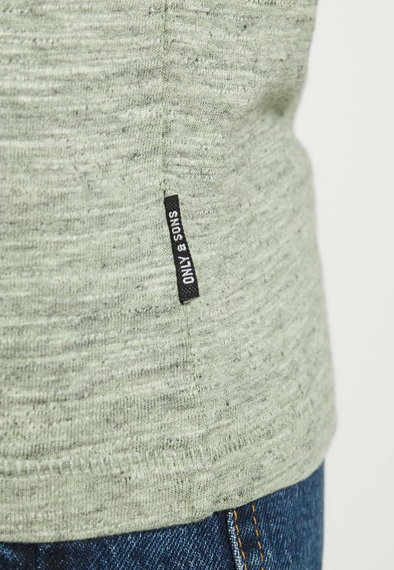 Only & Sons Herren ONSALBERT LIFE NEW - T-Shirt Basic - Celadon Green 6 Only & Sons Herren ONSALBERT LIFE NEW - T-Shirt Basic - Celadon Green – Bild 6