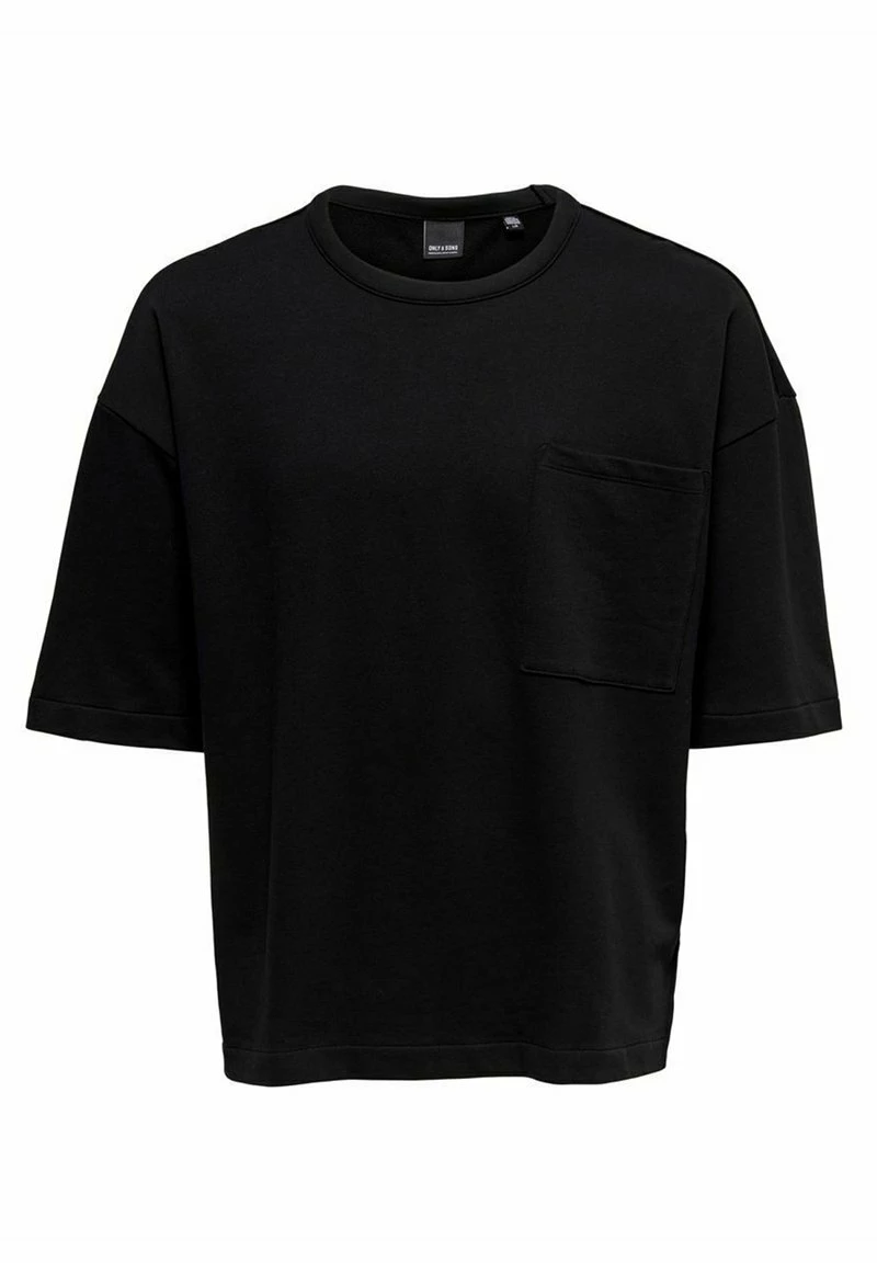 Only & Sons Herren T-Shirt Basic - Black 6 Only & Sons Herren T-Shirt Basic - Black – Bild 6