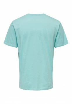 Only & Sons Herren T-Shirt Print - Aquatic 11 Only & Sons Herren T-Shirt Print - Aquatic -Only & Sons Geschäft 52423cd2219b4829bcf245901dab0983