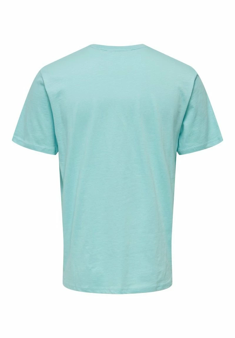 Only & Sons Herren T-Shirt Print - Aquatic 6 Only & Sons Herren T-Shirt Print - Aquatic – Bild 6