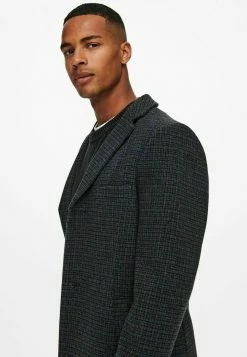 Only & Sons Herren ONSJAYLON CHECK COAT - Klassischer Mantel - Majolica Blue -Only & Sons Geschäft 5270de8889db4e4087630d44aadb5048