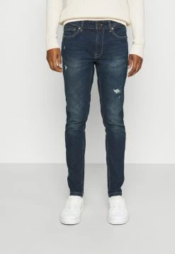 Only & Sons Herren ONSWARP LIFE DAMAGE - Jeans Slim Fit - Blue Denim