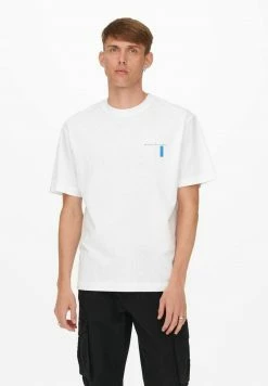 Only & Sons ONSWILBERT TEE - T-Shirt Print - Bright White | Herren