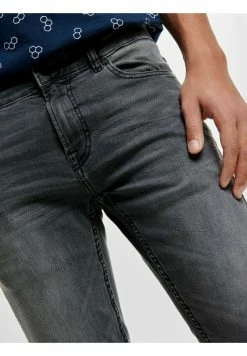 Only & Sons Herren Jeans Skinny Fit - Grau -Only & Sons Geschäft 53a5737b038e49cea315b41f9e43bf94