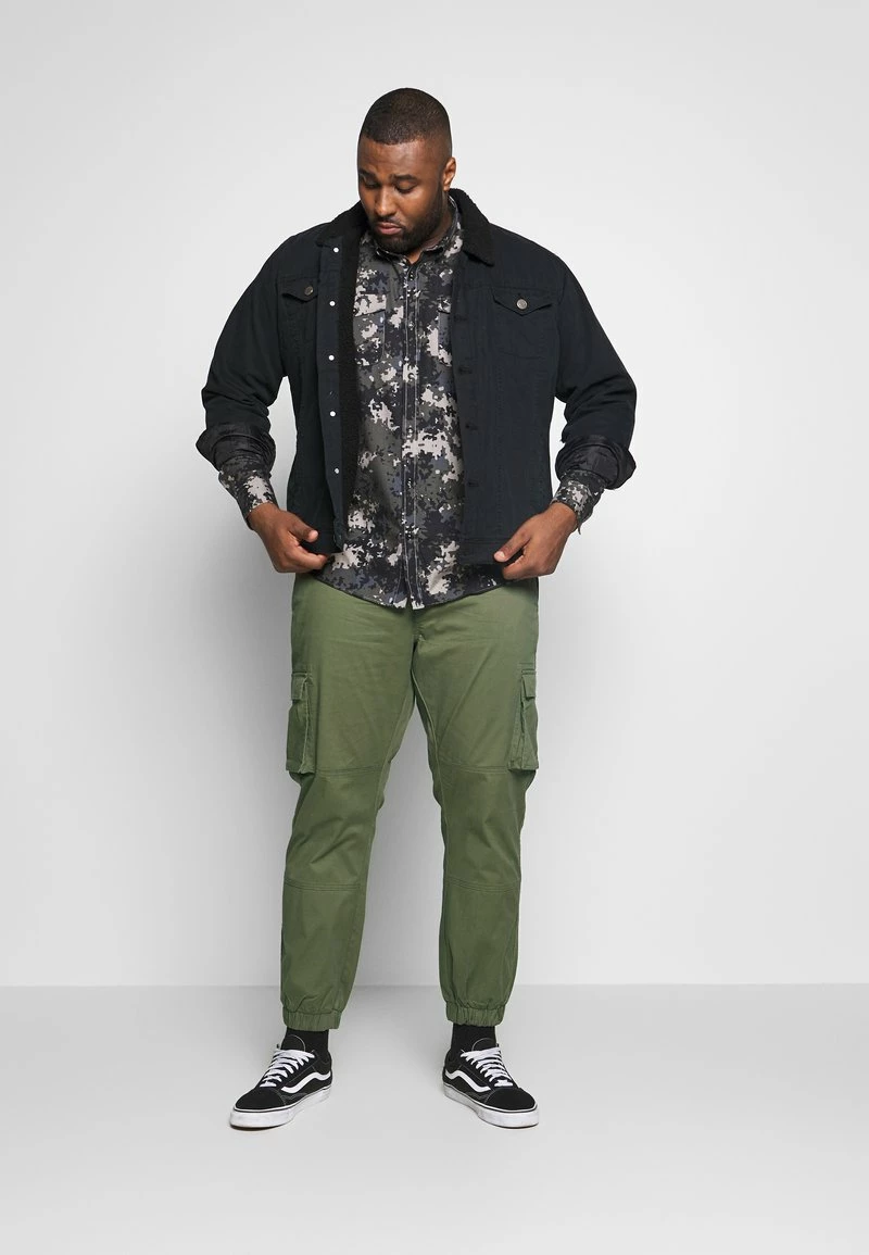 Only & Sons ONSCAM CUFF - Cargohose - Olive Night | Herren 2 Only & Sons ONSCAM CUFF - Cargohose - Olive Night | Herren – Bild 2